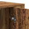 Highboard Stare drewno 80 x 33 x 150 cm Materiał drewnopochodny