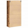Highboard Stare drewno 80 x 33 x 150 cm Materiał drewnopochodny