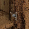 Highboard Stare drewno 80 x 33 x 150 cm Materiał drewnopochodny