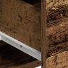 Highboard Stare drewno 80 x 33 x 150 cm Materiał drewnopochodny