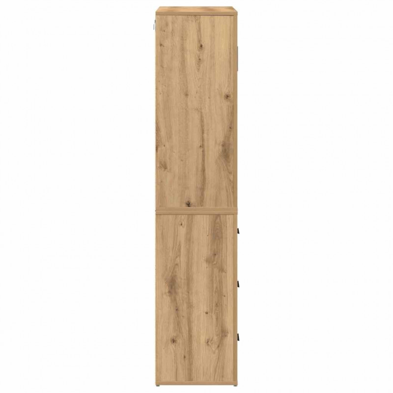 Highboard z szufladą Dąb rzemieślniczy 80 x 33 x 150 cm