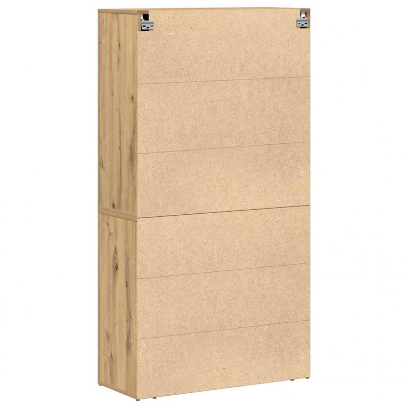 Highboard z szufladą Dąb rzemieślniczy 80 x 33 x 150 cm