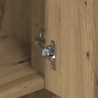 Highboard z szufladą Dąb rzemieślniczy 80 x 33 x 150 cm