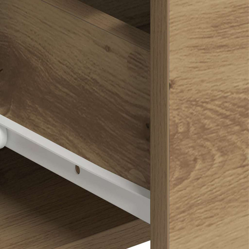 Highboard z szufladą Dąb rzemieślniczy 80 x 33 x 150 cm