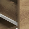 Highboard z szufladą Dąb rzemieślniczy 80 x 33 x 150 cm