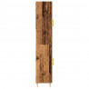 Highboard 2 pcs Stare drewno Materiał drewnopochodny