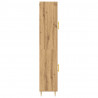 Highboard 2 pcs Dąb rzemieślniczy Materiał drewnopochodny