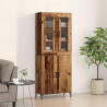 Highboard 2 pcs Stare drewno 69,5 x 34 x 180 cm