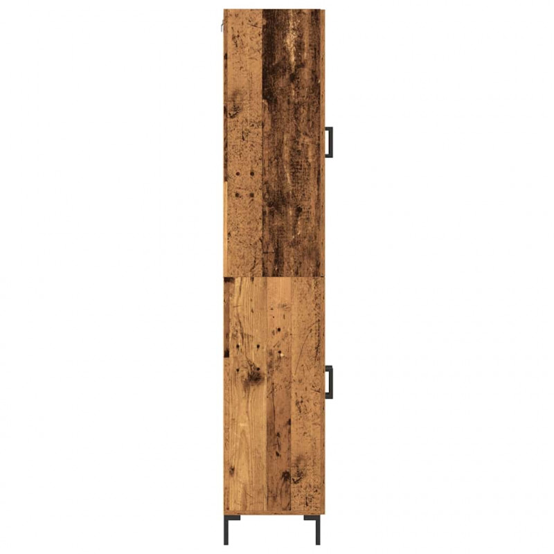 Highboard 2 pcs Stare drewno 69,5 x 34 x 180 cm