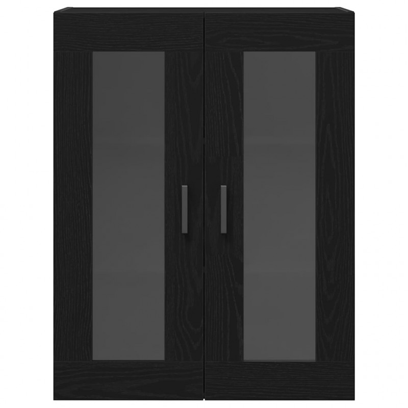 Highboard 2 pcs Czarny dąb 69,5 x 34 x 180 cm