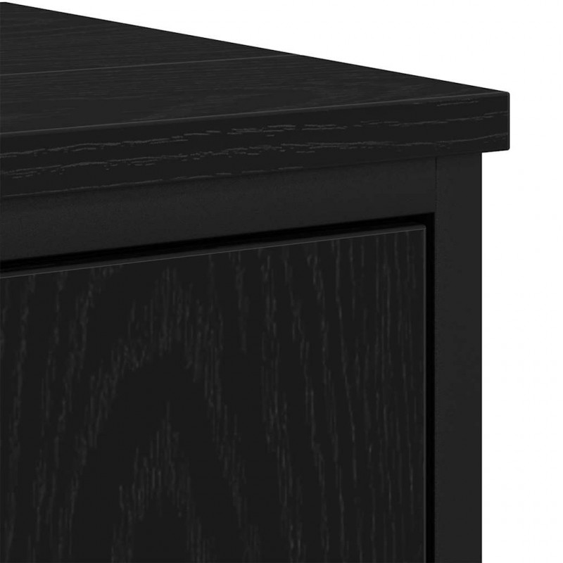 Zestaw mebli łazienkowych 3 pcs Czarny Materiał drewnopochodny