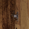 Zestaw mebli łazienkowych 4 pcs Brązowy Materiał drewnopochodny