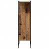 Zestaw mebli łazienkowych 4 pcs Brązowy 33 x 33 x 185.5 cm