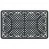 Zestaw do jadalni w ogrodzie 5 pcs Czarny Aluminium