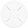 Zestaw do jadalni w ogrodzie 5 pcs Biały Aluminium
