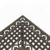 Zestaw stołów ogrodowych 3 pcs kolor bronzu Aluminium odlewane