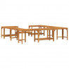 Otoczenie wanny z hydromasażem Brązowy 230 x 230 cm