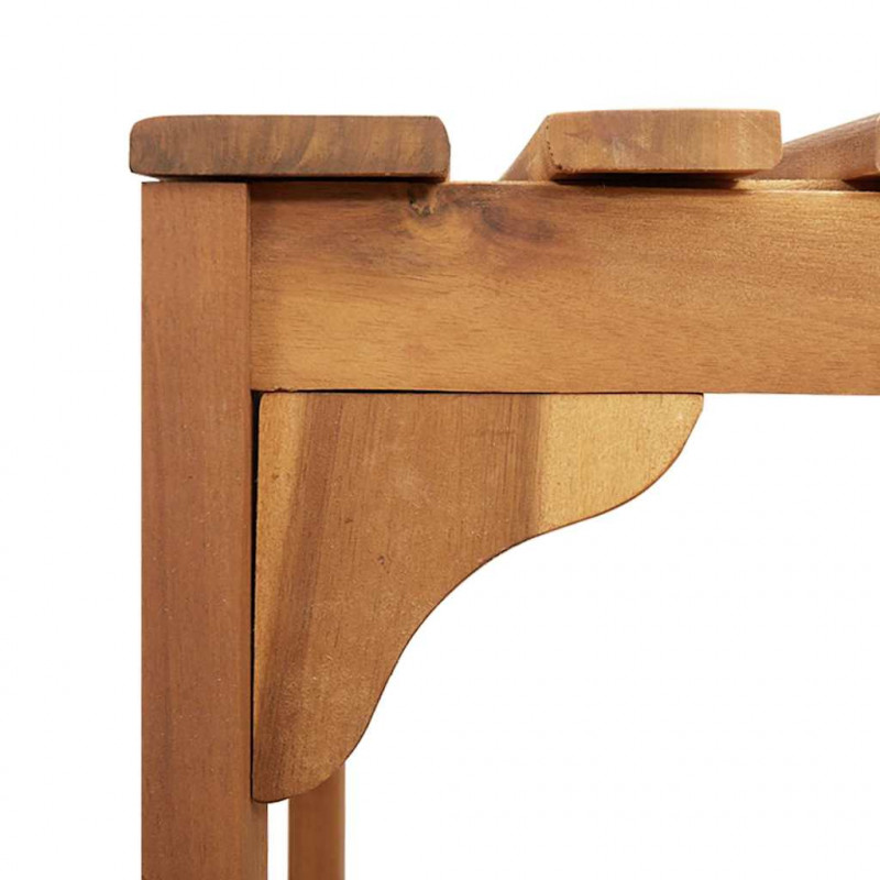 Otoczenie wanny z hydromasażem Brązowy 255 x 255 x 55,5 cm