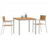 Zestaw do jedzenia na zewnątrz 3 pcs Lite drewno teakowe
