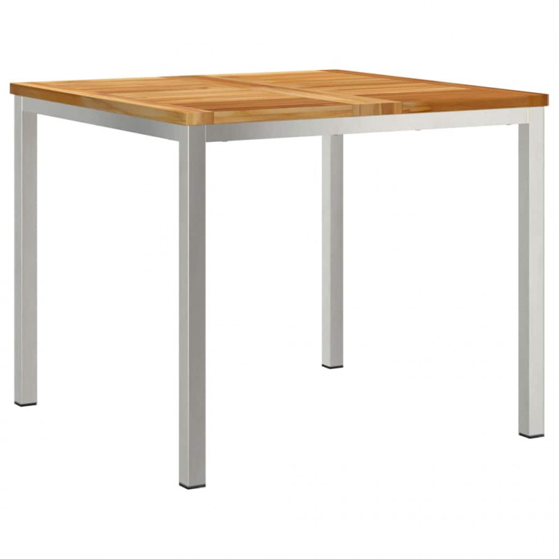 Zestaw do jedzenia na zewnątrz 3 pcs Lite drewno teakowe