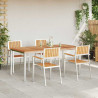 Zestaw do jedzenia na zewnątrz 5 pcs Lite drewno teakowe