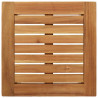 Zestaw do jadalni w ogrodzie 3 pcs Lite drewno teakowe