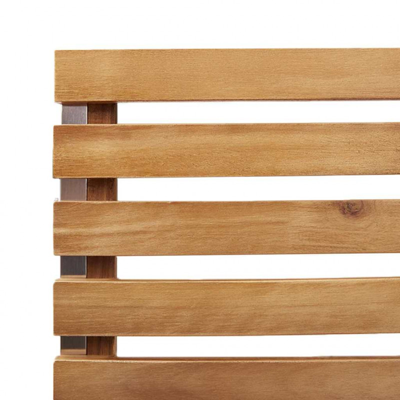 Krzesło Ogrodowe 8 pcs Olej Naturalny Lite Drewno Akacji