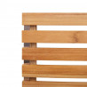 Krzesło Ogrodowe 6 pcs Olej Naturalny Lite drewno teakowe