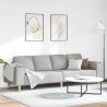Sofa do salonu Szary chmur 250 x 77 x 76 cm Poliester