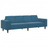 Sofa do salonu Niebieski 250 x 77 x 76 cm