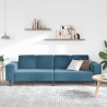Sofa do salonu Niebieski 250 x 77 x 76 cm