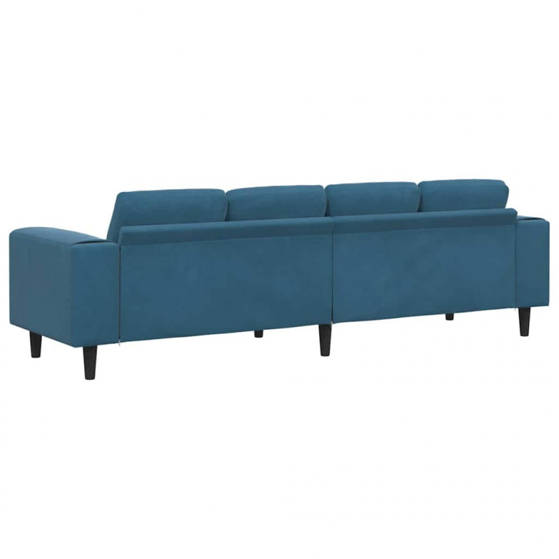 Sofa do salonu Niebieski 250 x 77 x 76 cm