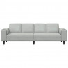 Sofa do salonu Jasnoszary 250 x 77 x 76 cm