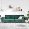 Sofa do salonu Ciemna zieleń 250 x 77 x 76 cm