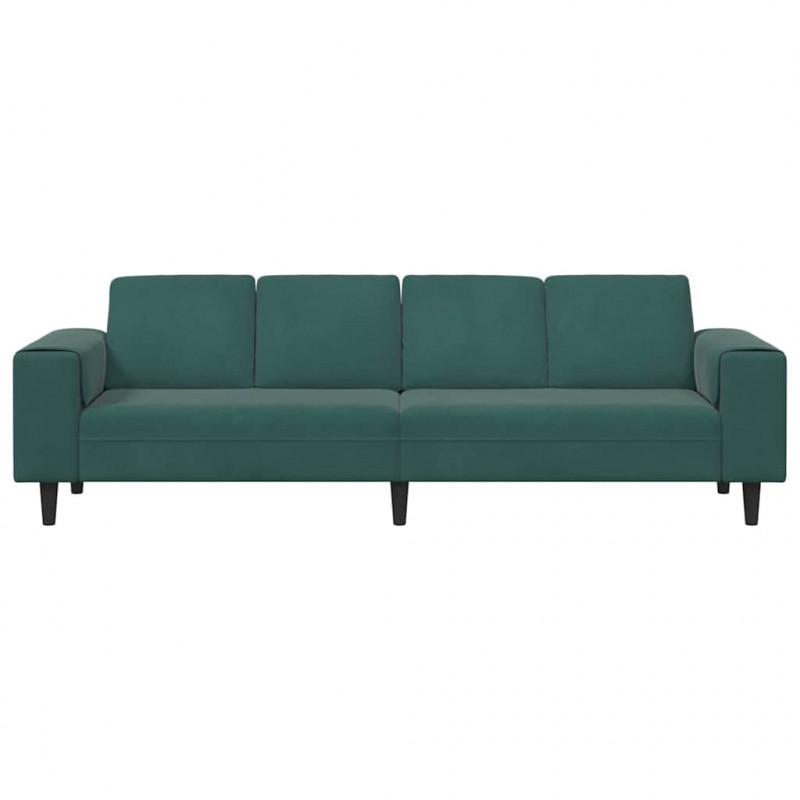 Sofa do salonu Ciemna zieleń 250 x 77 x 76 cm