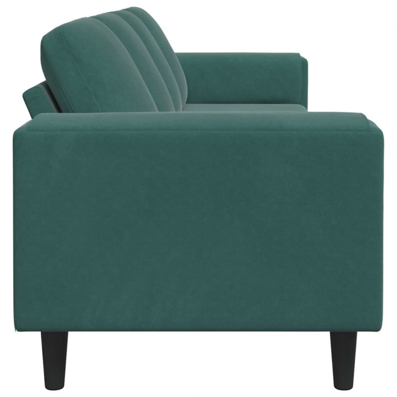 Sofa do salonu Ciemna zieleń 250 x 77 x 76 cm