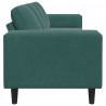 Sofa do salonu Ciemna zieleń 250 x 77 x 76 cm