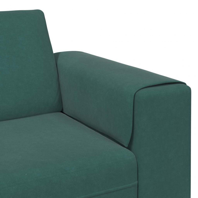 Sofa do salonu Ciemna zieleń 250 x 77 x 76 cm