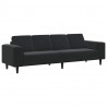 Sofa do salonu Czarny 250 x 77 x 76 cm