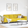 Sofa do salonu Żółty 250 x 77 x 76 cm