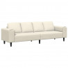 Sofa do salonu Kremowy 250 x 77 x 76 cm