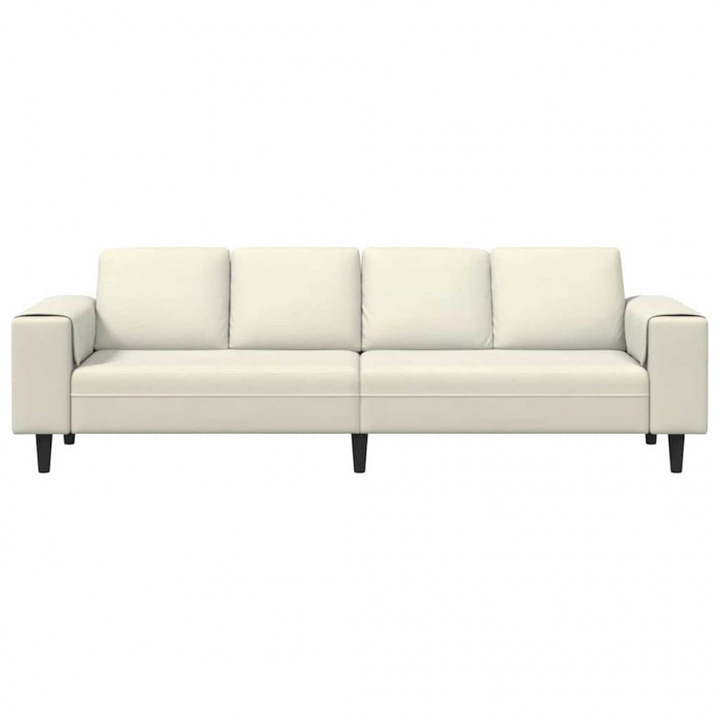 Sofa do salonu Kremowy 250 x 77 x 76 cm