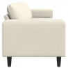 Sofa do salonu Kremowy 250 x 77 x 76 cm