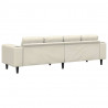 Sofa do salonu Kremowy 250 x 77 x 76 cm