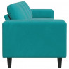 Sofa do salonu Turkusowy 250 x 188 x 76 cm