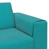 Sofa do salonu Turkusowy 250 x 188 x 76 cm