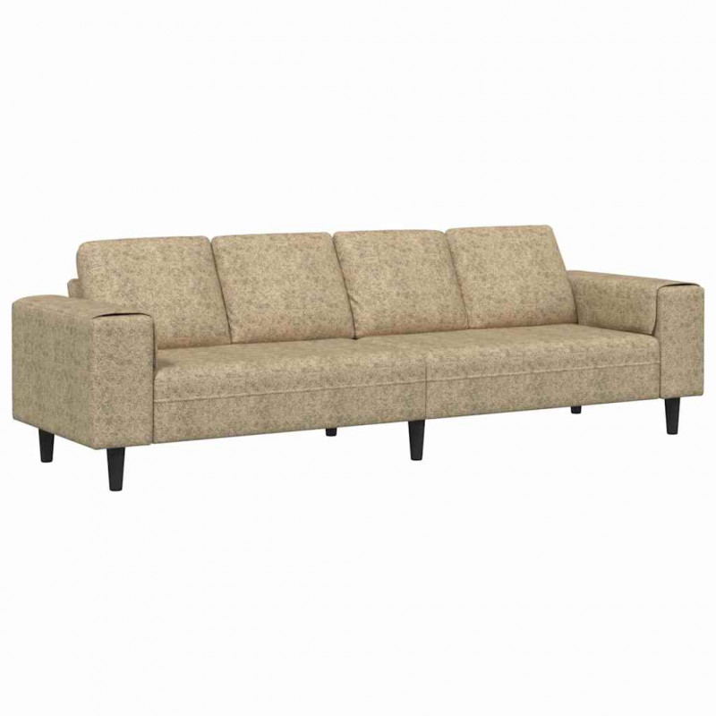 Sofa do salonu Jasnoszary 250 x 77 x 76 cm