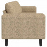 Sofa do salonu Jasnoszary 250 x 77 x 76 cm