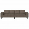 Sofa do salonu Ciemnoszary 250 x 77 x 76 cm