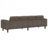 Sofa do salonu Ciemnoszary 250 x 77 x 76 cm